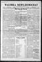 Primary view of Waurika News-Democrat (Waurika, Okla.), Vol. 14, No. 8, Ed. 1 Friday, October 23, 1914