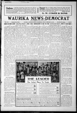 Waurika News-Democrat (Waurika, Okla.), Vol. 14, No. 25, Ed. 1 Friday, February 19, 1915