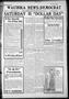 Thumbnail image of item number 1 in: 'Waurika News-Democrat (Waurika, Okla.), Vol. 14, No. 40, Ed. 1 Friday, June 4, 1915'.