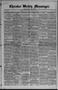 Newspaper: Cherokee Weekly Messenger. (Cherokee, Okla.), Vol. 18, No. 49, Ed. 1 …