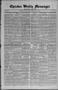 Newspaper: Cherokee Weekly Messenger. (Cherokee, Okla.), Vol. 19, No. 4, Ed. 1 T…