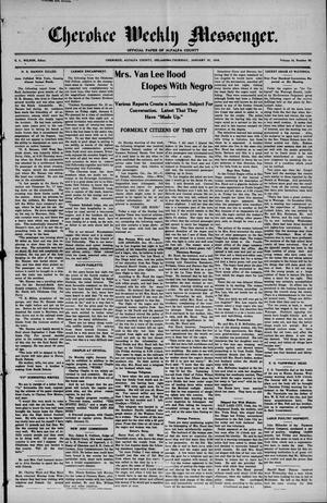 Cherokee Weekly Messenger. (Cherokee, Okla.), Vol. 19, No. 25, Ed. 1 Thursday, January 27, 1916