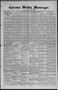 Thumbnail image of item number 1 in: 'Cherokee Weekly Messenger. (Cherokee, Okla.), Vol. 20, No. 10, Ed. 1 Thursday, October 12, 1916'.