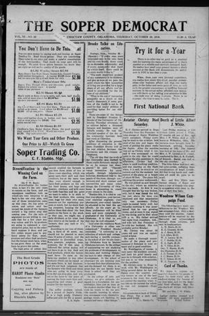 The Sopar Democrat (Choctaw County, Okla.), Vol. 6, No. 23, Ed. 1 Thursday, October 26, 1916