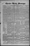 Thumbnail image of item number 1 in: 'Cherokee Weekly Messenger. (Cherokee, Okla.), Vol. 20, No. 20, Ed. 1 Thursday, December 21, 1916'.