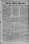 Newspaper: Cherokee Weekly Messenger. (Cherokee, Okla.), Vol. 20, No. 28, Ed. 1 …