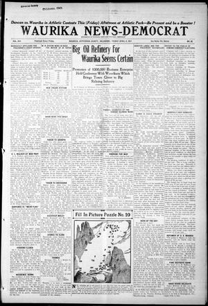 Waurika News-Democrat (Waurika, Okla.), Vol. 16, No. 32, Ed. 1 Friday, April 6, 1917
