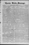 Primary view of Cherokee Weekly Messenger. (Cherokee, Okla.), Vol. 20, No. 37, Ed. 1 Thursday, April 19, 1917