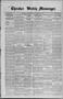 Newspaper: Cherokee Weekly Messenger. (Cherokee, Okla.), Vol. 20, No. 39, Ed. 1 …