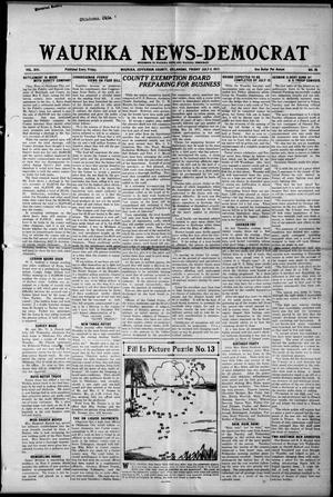 Waurika News-Democrat (Waurika, Okla.), Vol. 16, No. 45, Ed. 1 Friday, July 6, 1917