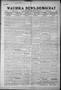 Thumbnail image of item number 1 in: 'Waurika News-Democrat (Waurika, Okla.), Vol. 17, No. 2, Ed. 1 Friday, September 7, 1917'.