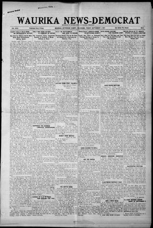 Waurika News-Democrat (Waurika, Okla.), Vol. 17, No. 2, Ed. 1 Friday, September 7, 1917