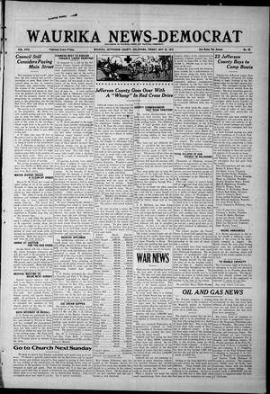 Waurika News-Democrat (Waurika, Okla.), Vol. 17, No. 39, Ed. 1 Friday, May 24, 1918