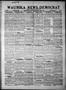 Primary view of Waurika News-Democrat (Waurika, Okla.), Vol. 17, No. 49, Ed. 1 Friday, August 2, 1918