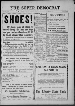 The Sopar Democrat (Choctaw County, Okla.), Vol. 8, No. 23, Ed. 1 Thursday, October 24, 1918
