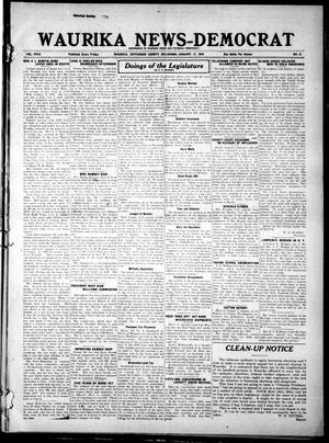 Waurika News-Democrat (Waurika, Okla.), Vol. 18, No. 21, Ed. 1 Friday, January 17, 1919