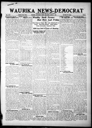 Primary view of object titled 'Waurika News-Democrat (Waurika, Okla.), Vol. 18, No. 30, Ed. 1 Friday, March 21, 1919'.