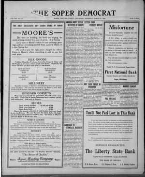 The Sopar Democrat (Choctaw County, Okla.), Vol. 8, No. 45, Ed. 1 Thursday, March 27, 1919