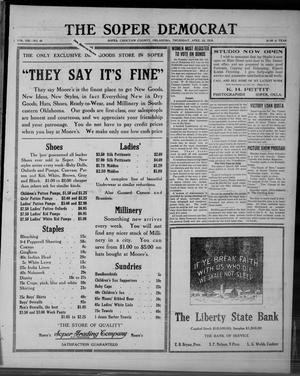 The Sopar Democrat (Choctaw County, Okla.), Vol. 8, No. 49, Ed. 1 Thursday, April 24, 1919