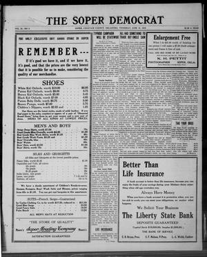 The Sopar Democrat (Choctaw County, Okla.), Vol. 9, No. 5, Ed. 1 Thursday, June 19, 1919