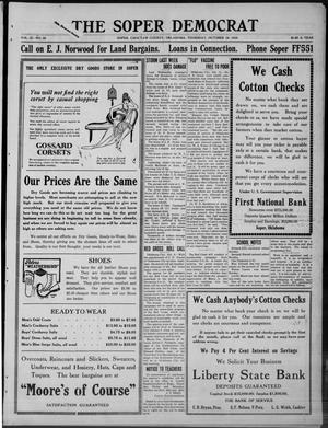 The Sopar Democrat (Choctaw County, Okla.), Vol. 9, No. 22, Ed. 1 Thursday, October 16, 1919