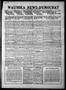 Thumbnail image of item number 1 in: 'Waurika News-Democrat (Waurika, Okla.), Vol. 19, No. 10, Ed. 1 Friday, October 31, 1919'.
