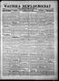 Primary view of Waurika News-Democrat (Waurika, Okla.), Vol. 19, No. 27, Ed. 1 Friday, February 27, 1920
