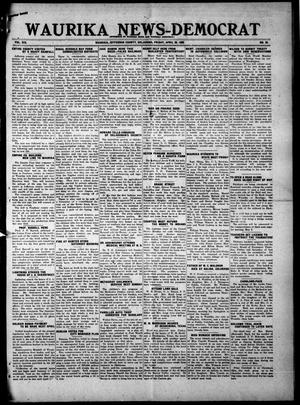 Primary view of object titled 'Waurika News-Democrat (Waurika, Okla.), Vol. 19, No. 36, Ed. 1 Friday, April 30, 1920'.