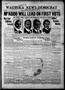 Thumbnail image of item number 1 in: 'Waurika News-Democrat (Waurika, Okla.), Vol. 19, No. 45, Ed. 1 Friday, July 2, 1920'.