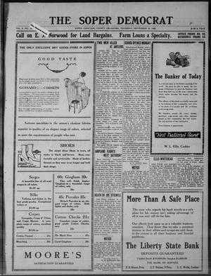 The Sopar Democrat (Choctaw County, Okla.), Vol. 10, No. 18, Ed. 1 Thursday, September 16, 1920
