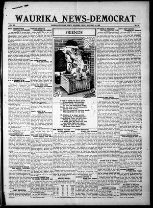 Waurika News-Democrat (Waurika, Okla.), Vol. 20, No. 15, Ed. 1 Friday, December 10, 1920