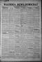 Primary view of Waurika News-Democrat (Waurika, Okla.), Vol. 20, No. 20, Ed. 1 Friday, January 14, 1921