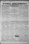 Primary view of Waurika News-Democrat (Waurika, Okla.), Vol. 20, No. 29, Ed. 1 Friday, March 18, 1921