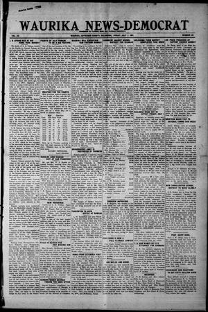 Primary view of object titled 'Waurika News-Democrat (Waurika, Okla.), Vol. 20, No. 44, Ed. 1 Friday, July 1, 1921'.