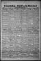 Primary view of Waurika News-Democrat (Waurika, Okla.), Vol. 21, No. 17, Ed. 1 Friday, December 23, 1921