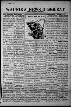 Waurika News-Democrat (Waurika, Okla.), Vol. 21, No. 18, Ed. 1 Friday, December 30, 1921