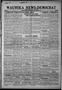 Primary view of Waurika News-Democrat (Waurika, Okla.), Vol. 21, No. 23, Ed. 1 Friday, February 3, 1922