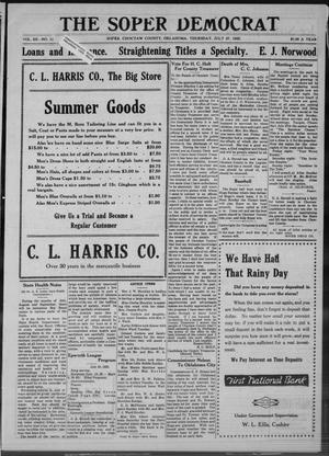 The Sopar Democrat (Choctaw County, Okla.), Vol. 12, No. 11, Ed. 1 Thursday, July 27, 1922