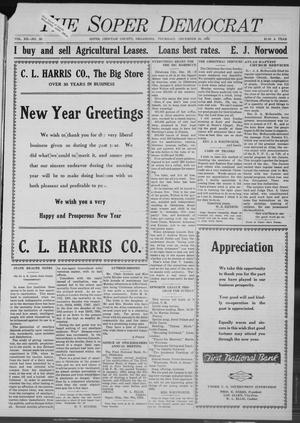 The Sopar Democrat (Choctaw County, Okla.), Vol. 12, No. 33, Ed. 1 Thursday, December 28, 1922