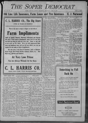 The Sopar Democrat (Choctaw County, Okla.), Vol. 12, No. 46, Ed. 1 Thursday, April 12, 1923