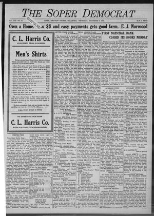 The Sopar Democrat (Choctaw County, Okla.), Vol. 13, No. 24, Ed. 1 Thursday, November 8, 1923