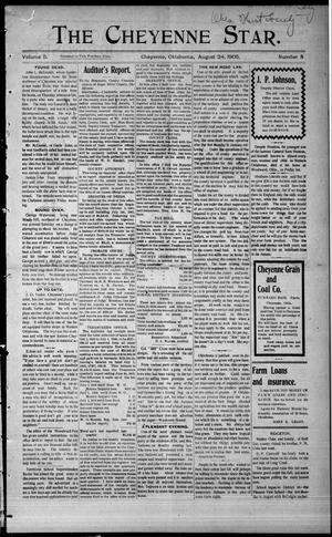 The Cheyenne Star. (Cheyenne, Okla.), Vol. 5, No. 5, Ed. 1 Thursday, August 24, 1905