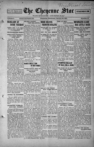 The Cheyenne Star (Cheyenne, Okla.), Vol. 11, No. 27, Ed. 1 Thursday, January 18, 1912