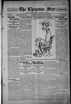 The Cheyenne Star (Cheyenne, Okla.), Vol. 11, No. 37, Ed. 1 Thursday, March 28, 1912