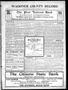 Thumbnail image of item number 1 in: 'Wagoner County Record (Wagoner, Okla.), Vol. 21, No. 22, Ed. 1 Thursday, January 23, 1913'.