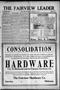 Thumbnail image of item number 1 in: 'The Fairview Leader (Fairview, Okla.), Vol. 7, No. 10, Ed. 1 Thursday, April 24, 1913'.
