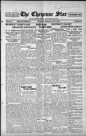 The Cheyenne Star (Cheyenne, Okla.), Vol. 12, No. 42, Ed. 1 Thursday, May 8, 1913