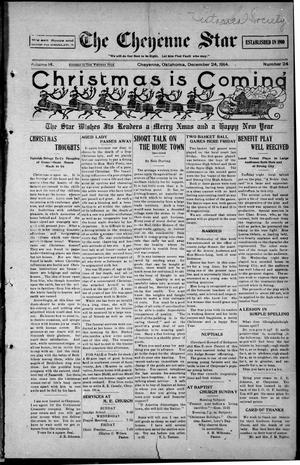 The Cheyenne Star (Cheyenne, Okla.), Vol. 14, No. 24, Ed. 1 Thursday, December 24, 1914