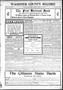 Thumbnail image of item number 1 in: 'Wagoner County Record (Wagoner, Okla.), Vol. 23, No. 39, Ed. 1 Thursday, May 20, 1915'.