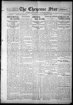 The Cheyenne Star (Cheyenne, Okla.), Vol. 15, No. 34, Ed. 1 Wednesday, February 2, 1916